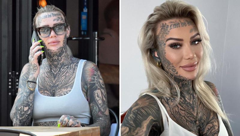 Ea este considerată cea mai tatuată femeie din țara ei. Cum arată când renunță la haine: „Oamenii se tem de mine” | Foto