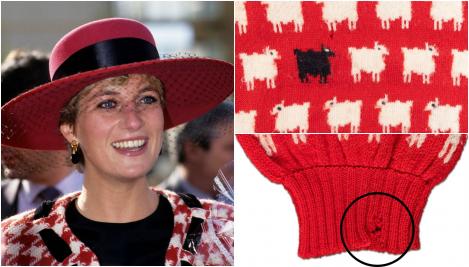 Cu cât se vinde pulover cu oițe purtat de Prințesa Diana. Suma fabuloasă de la care pornește licitanția