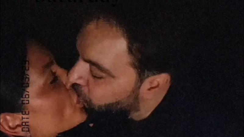 Roxana Stoian, sărut pasional cu Florin Salam de ziua ei | Foto. Cum a răsfățat-o manelistul pe soția sa