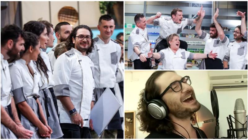 Florin Dumitrescu a lansat piesa Chefi la Cuțite (Zât Zât) cu HVNDS: „Intru în battle cu brigada”. Cum sună vocea chef-ului