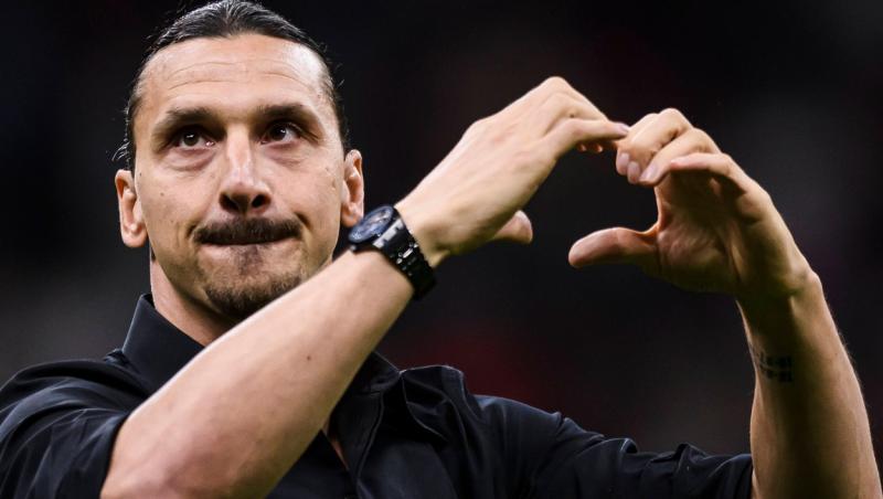 Zlatan Ibrahimovic s-a retras din fotbal cu lacrimi în ochi. Sute de suporteri au început să plângă în timpul discursului de adio