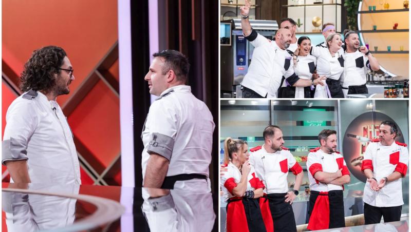 Emisiunea Chefi la cuțite, urmărită aseară de peste 2 milioane de telespectatori. Stelian Nistor și Adriana Stănescu, eliminați