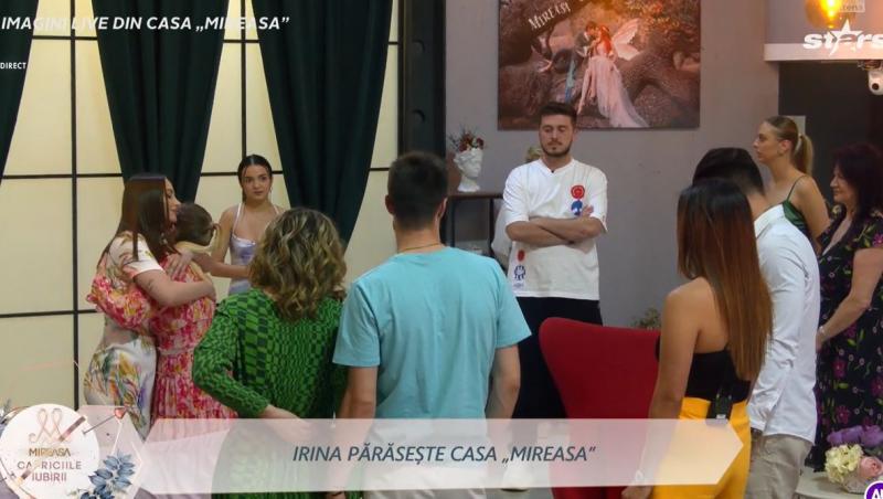 Mireasa sezon 7. De ce a plâns Maria când a plecat Irina din casă. Ce și-au spus după gală