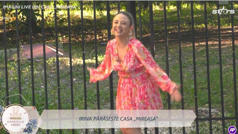 Mireasa, sezon 7. Irina, prima reacție după ce a plecat din casă. Cum s-a afișat în online cu un fost concurent.