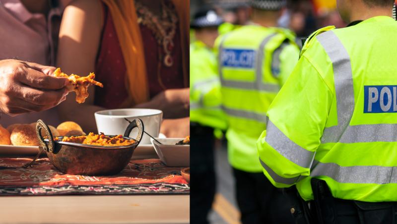 Un restaurant a organizat un concurs de mâncare, dar poliția a intervenit.
