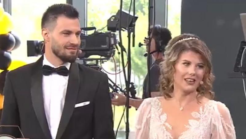 Simona și Andrei s-au cununat civil în Finala Mireasa