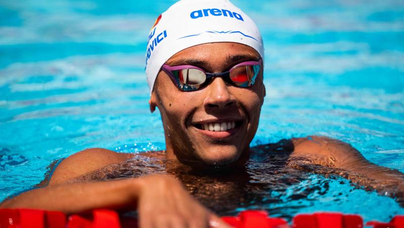 David Popovici, aplaudat la scenă deschisă la Fukuoka. Campionatele Mondiale sunt în AntenaPLAY