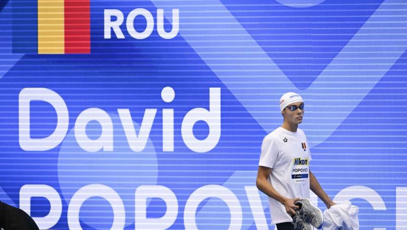 Prima reacție a lui David Popovici după ce s-a clasat pe locul 6 în Finala 100 m liber la CM de la Fukuoka. Ce a transmis