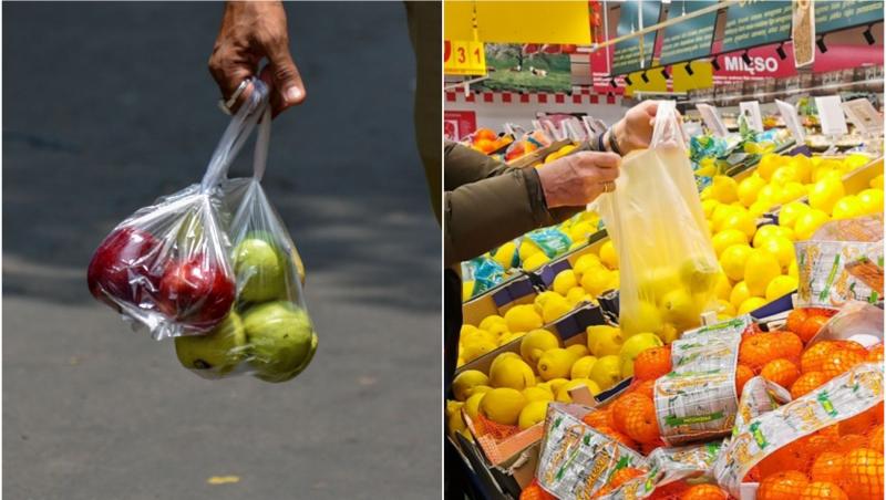 imagini fructe si legume in pungi de plastic