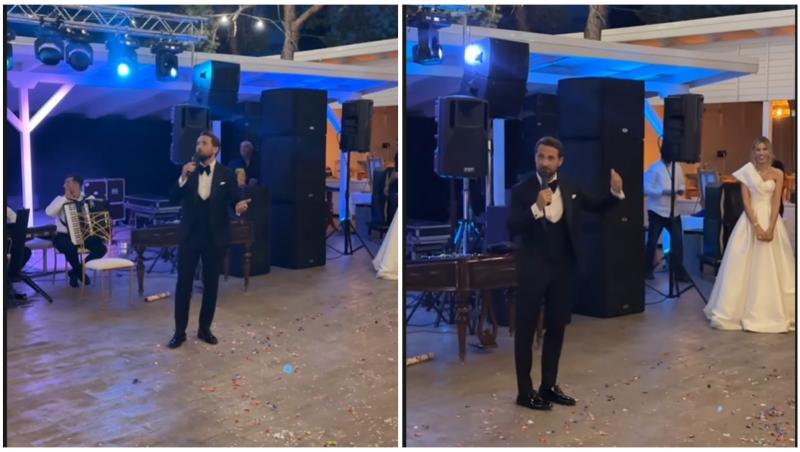 Dani Oțil a ținut un discurs savuros în timpul nunții sale cu Gabriela Priăscariu