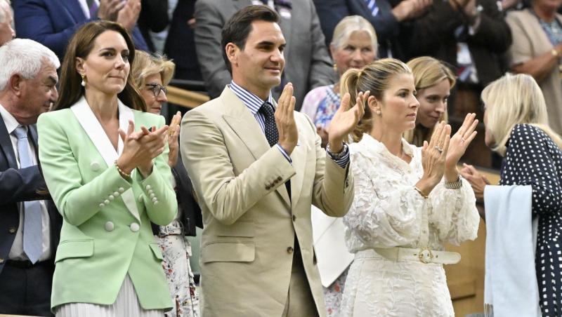 Gestul aparent inofensiv prin care Roger Federer a încălcat protocolul regal cu Prințesa Kate. Cum și-a întâmpinat vechea prietena