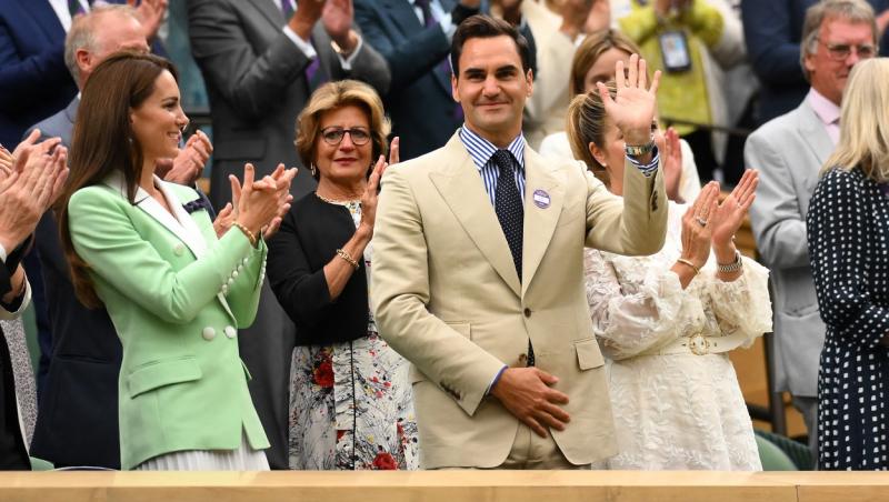 Gestul aparent inofensiv prin care Roger Federer a încălcat protocolul regal cu Prințesa Kate. Cum și-a întâmpinat vechea prietena