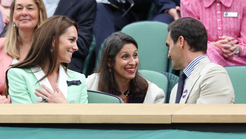 Gestul aparent inofensiv prin care Roger Federer a încălcat protocolul regal cu Prințesa Kate. Cum și-a întâmpinat vechea prietena