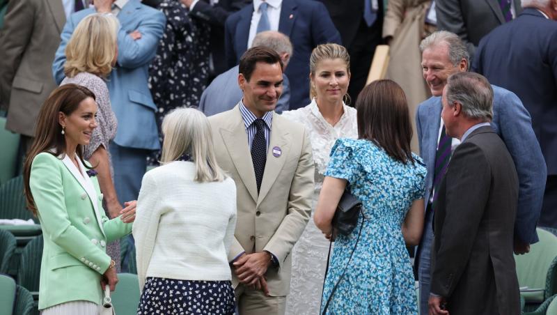 Gestul aparent inofensiv prin care Roger Federer a încălcat protocolul regal cu Prințesa Kate. Cum și-a întâmpinat vechea prietena