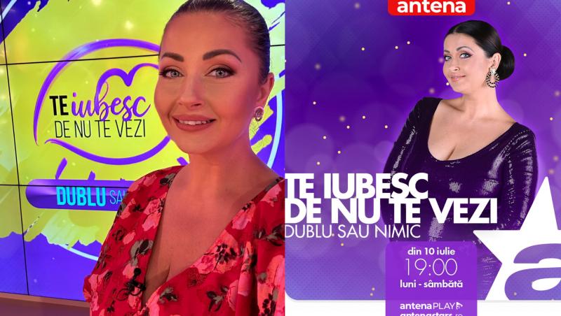 Emisiunea Te iubesc de nu te vezi – Dublu sau nimic, cu Gabriela Cristea, revine cu un nou sezon, la Antena Stars