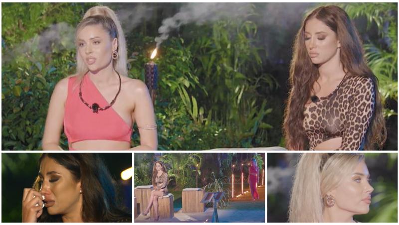 Colaj cu Oana Monea și Bianca Giurcă la bonfire-ul din episodul 6 Insula Iubirii