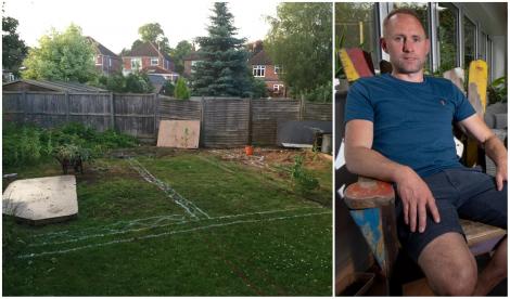 Un bărbat s-a apucat să sape în grădină și a transformat locul total. Vecinii, uimiți de ceea ce au descoperit în curtea acestuia