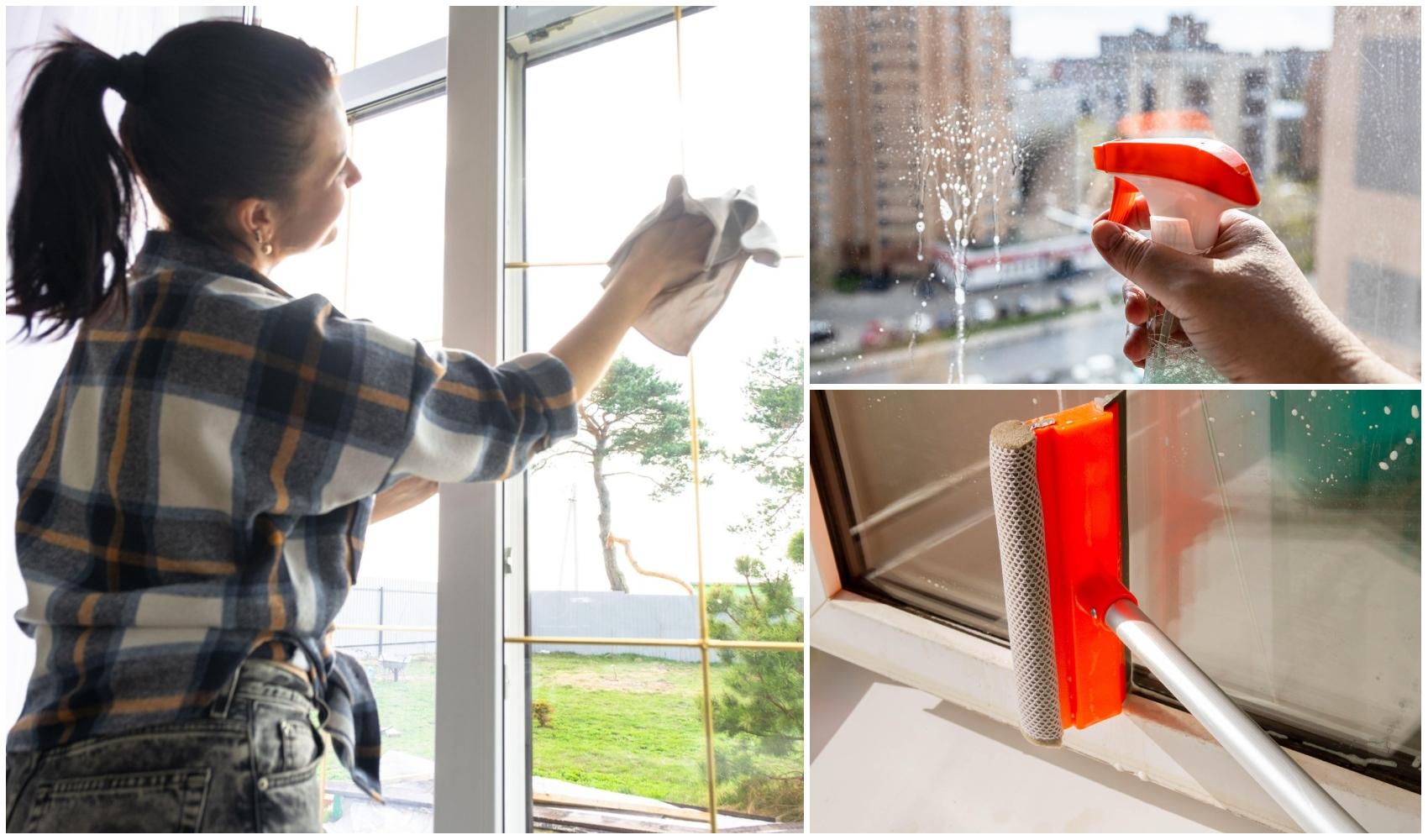 Cum se curăță corect geamurile, fără urme sau pete. Trucul care te ajută să ai ferestre sau oglinzi impecabile