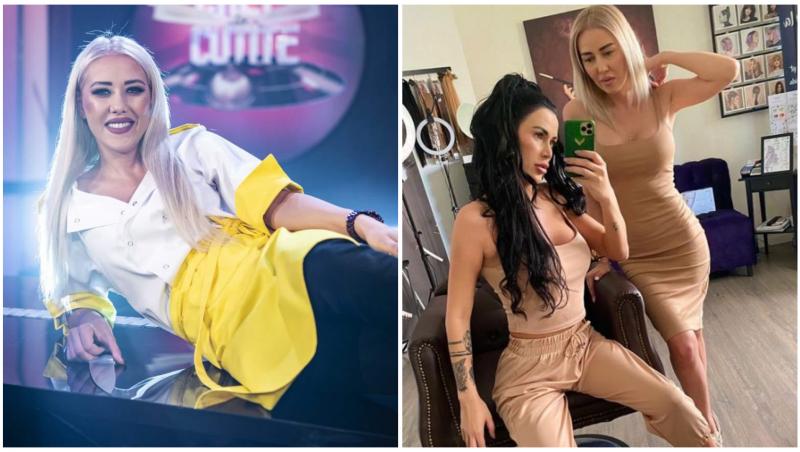Ana Crudu, sora Danielei Crudu, a făcut senzație pe contul de Instagram după ce s-a lăsat pozată într-un costum de baie animal print