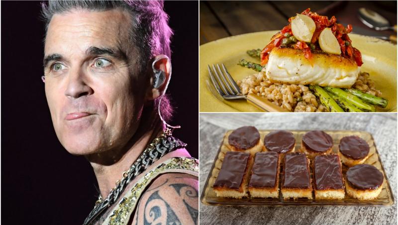 Cum va arăta meniul pregătit pentru Robbie Williams în România. Ce va mânca artistul internațional înainte de concertul din România