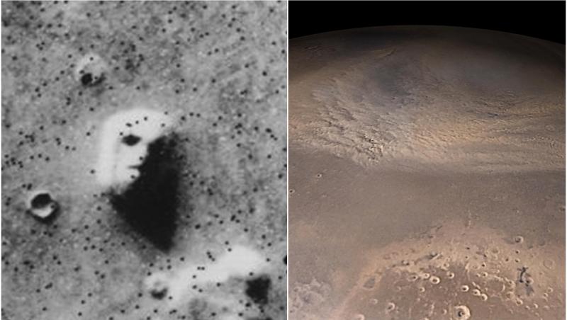 Ce este, de fapt, chipul „uman” cu ochi, nas și gură de pe planeta Marte