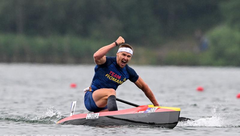 Cătălin Chirilă s-a calificat în semifinalele probei de la C-500 de metri la Campionatele Mondiale de kaiac-canoe 2023
