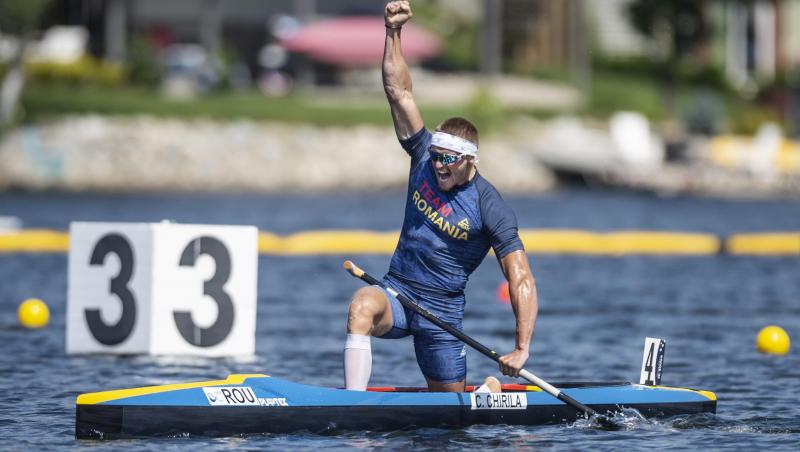 Cătălin Chirilă s-a calificat în semifinalele probei de la C-500 de metri la Campionatele Mondiale de kaiac-canoe 2023