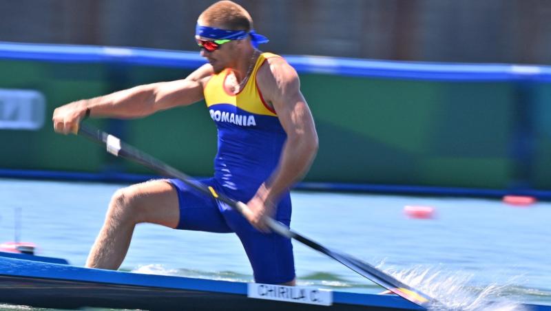Cătălin Chirilă, calificat în semifinalele probei de 1000 m la CM de kaiac-canoe 2023. Competiţia e în AntenaPLAY pe 25-27 august