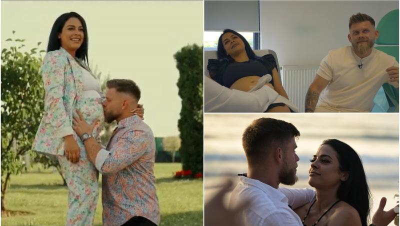 Ema și Răzvan Kovacs de la Insula Iubirii sezonul 7 au anunțat sexul bebelușului printr-un videoclip emoționant
