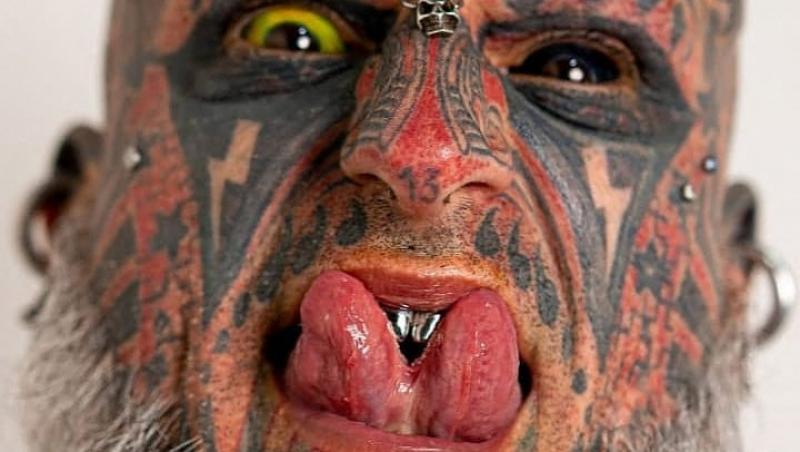 Ei formează cel mai tatuat cuplu din lume. Cum arătau soții înainte de a intra în Cartea Recordurilor Mondiale | Foto