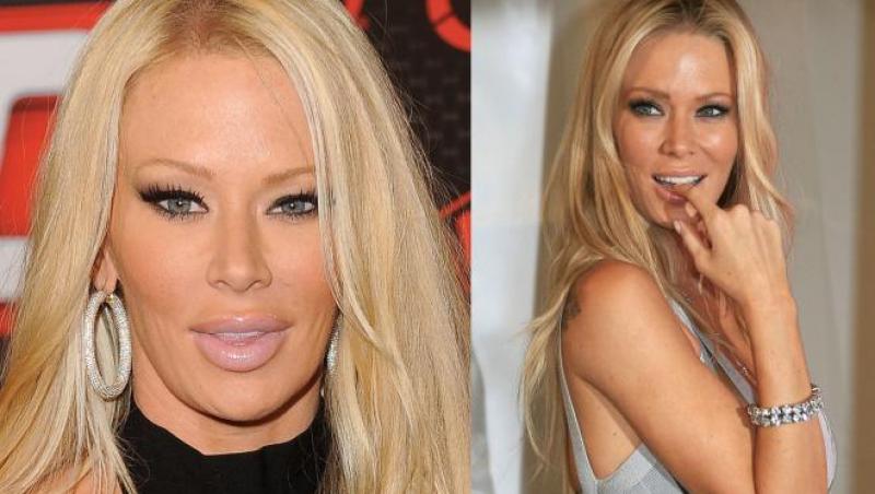 Celebra actriță de filme pentru adulți, Jenna Jameson, s-a pozat în pat cu soția sa.