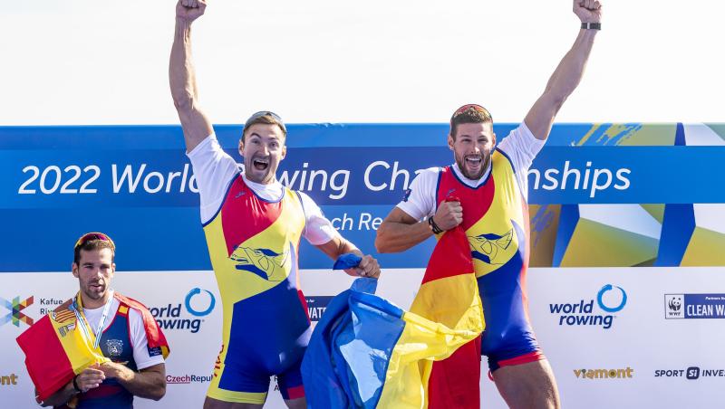 Campionatul Mondial de canotaj 2023 de la Belgrad. România a obţinut două medalii de aur, una de argint şi două de bronz