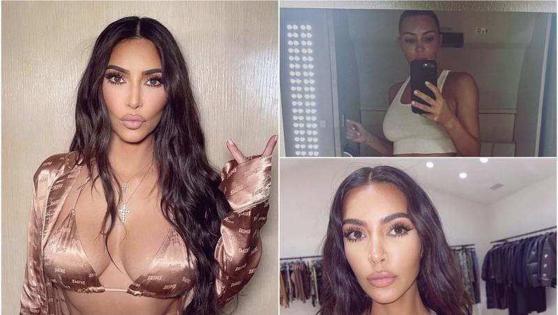 Kim Kardashian a „scăpat” pe rețelele sociale o imagine în care apare fără filtru de înfrumusețare, iar internauții au fost pe fază. Cum arată, de fapt, vedeta și cât de mare este diferența între postările ei.