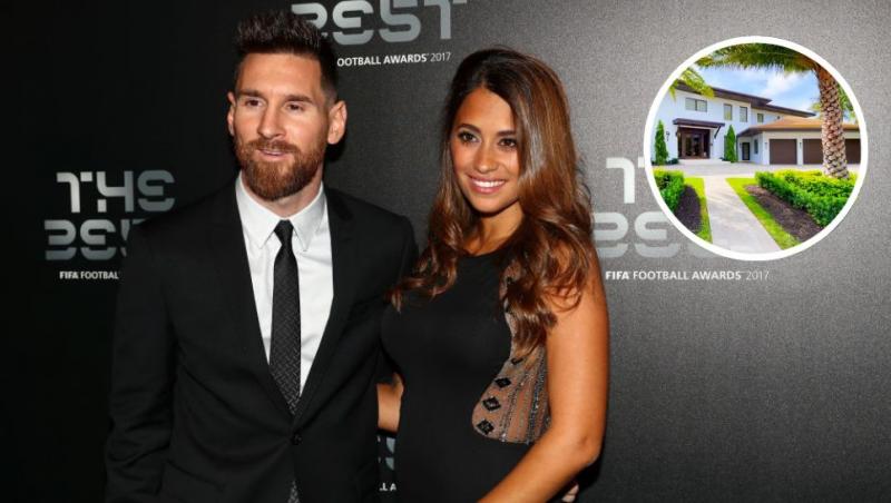 Superstarul Lionel Messi și-a mutat familia în Florida într-o vilă pe malul apei în valoare de 10,8 milioade de dolari