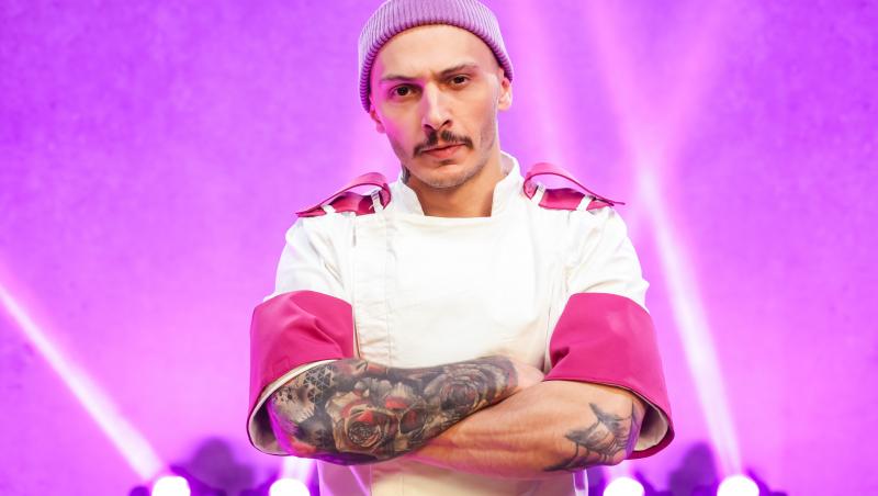Chefi la cuțite, sezonul 12. Chef Florin Dumitrescu și-a format echipa. Cine sunt concurenții care au primit tunica magenta