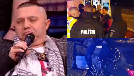 Nicolae Guță, declarații halucinante după ce fiul lui ar fi fost prins drogat la volan. Mașina lui Nicu a sărit în sanț | VIDEO