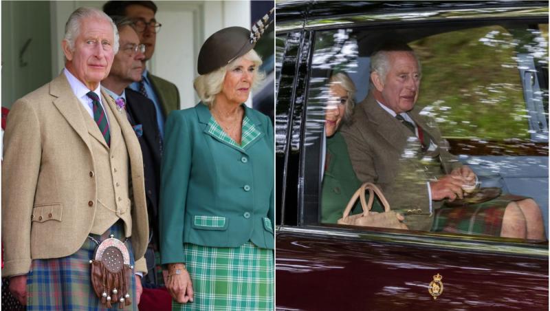 Regele Charles al III-lea și Regina Consoartă Camilla au purtat „fuste” asortate la Jocurile de la Highland