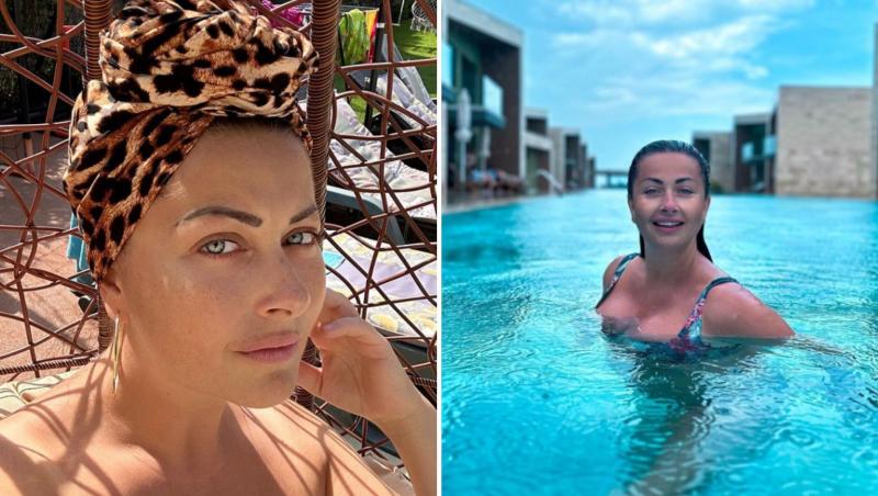 Gabriela Cristea a făcut senzație cu o fotografie din vacanță: „Am văzut tot!”. Ce imagine a ”scăpat” prezentatoarea pe internet