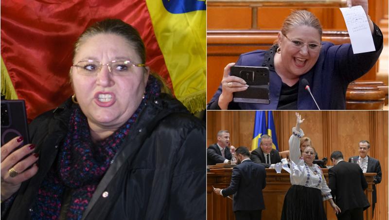 Diana Șoșoacă este avocată și senator român în partidul S.O.S