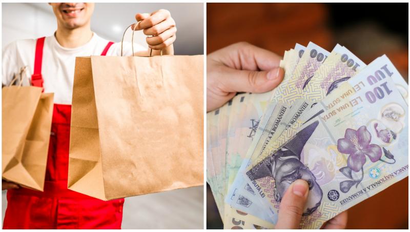 Un livrator de mâncare din România a povestit cât muncește pe zi, câte livrări face și câți bani ajunge să câștige într-o săptămână