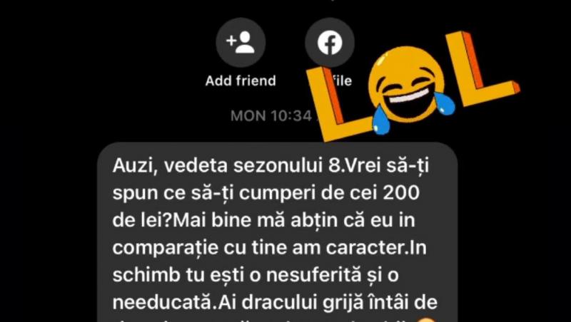 Daria a făcut publice mesajele acide pe care le-a primit din partea Doamnei Lucica și a lui Cătălin în privat, după finala Mireasa