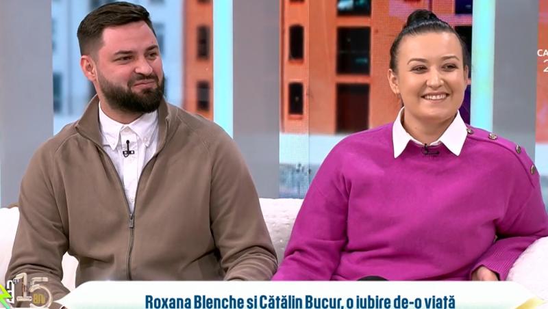 Cum s-au cunoscut Roxana Blenche și Cătălin Bucur de la  Power Couple România – La bine şi la greu: „Am avut 10 ani de pauză”