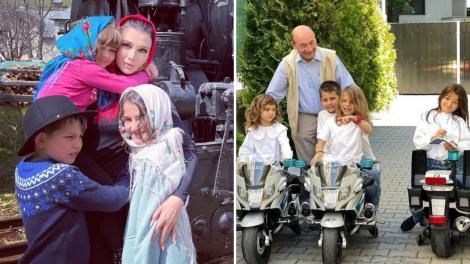 Imagini rare cu cei trei copii ai Elenei Băsescu. Ce activități extrașcolare inedite au nepoții lui Traian Băsescu