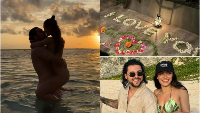 Alexia Eram și Mario Fresh au postat o imagine care i-a făcut pe fani să creadă că s-au logodit