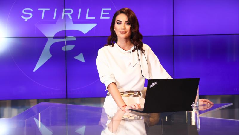Geanina Ilieş va prezenta Ştirile Antena Stars.