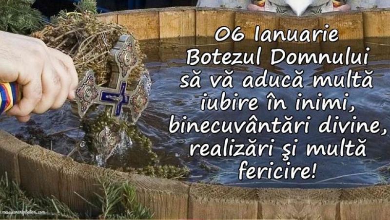 Mesaje de Bobotează. Urări și felicitări cu Botezul Domnului