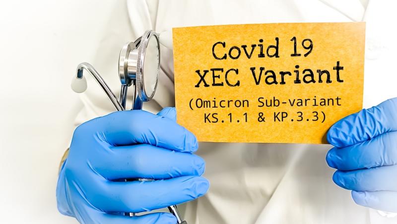 O nouă tulpină COVID XEC va ajunge în România. Epidemiologii spun că etapa de conviețuire cu virusul este o normalitate