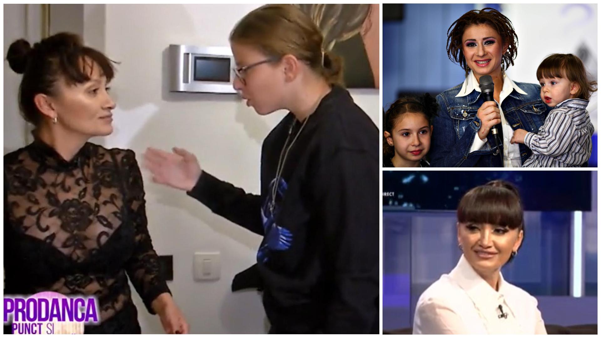 Colaj cu Nuți, Anamaria Prodan și doi copii ai impresarei