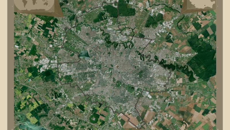 Bucureștenii pot verifica cât de verde este zona în care locuiesc. Harta este un real ajutor pentru cei care vor să se mute