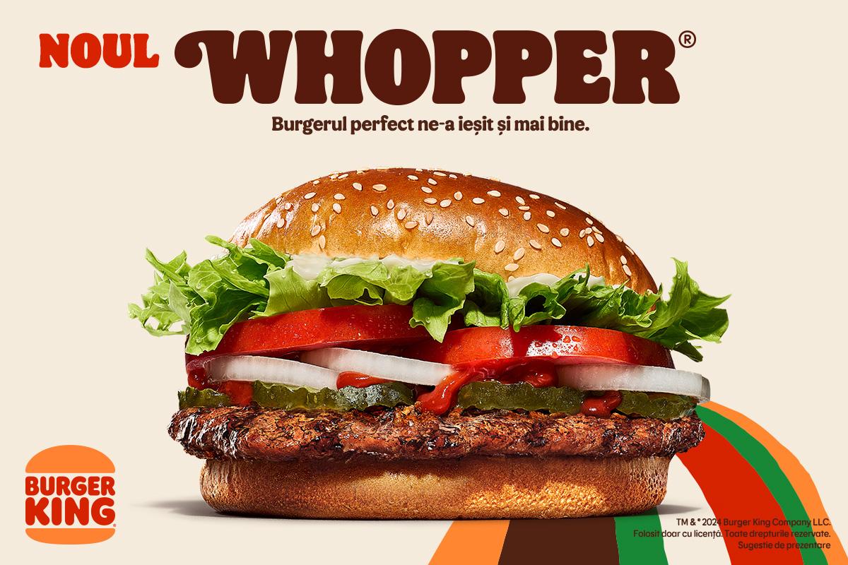 (P) Burgerul perfect ne-a ieșit și mai bine: Cum a făcut Burger King Whopper-ul® și mai bun